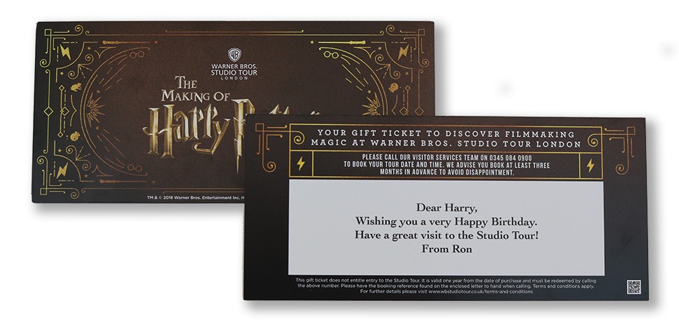 Gift Box Warner Bros Studio Tour London Official Site